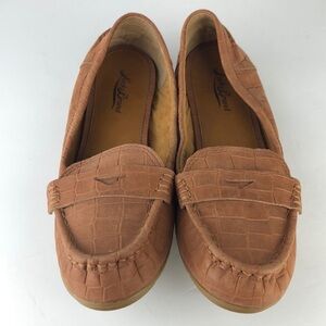Lucky Brand Feverton Moc Croc Loafers Flats 10